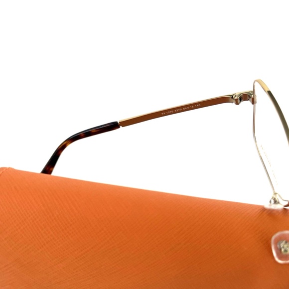 New TORY BURCH Metal Frames Tortoise Gold TY1070 3067 54 15 140 Women Eyeglasses - Picture 9 of 11